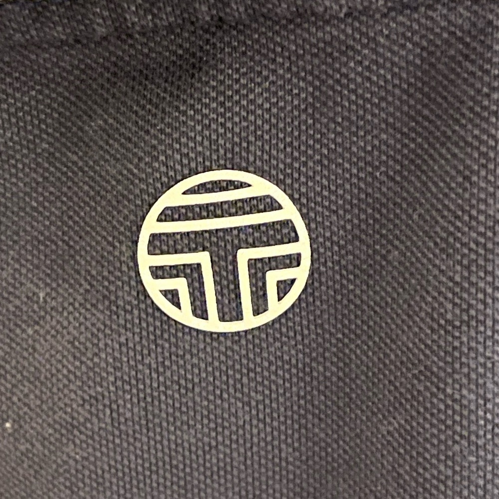 𝐓𝐎𝐑𝐘 𝐒𝐏𝐎𝐑𝐓 Performance Pleated Collar Navy/White Sleeveless Polo Small - Picture 6 of 6